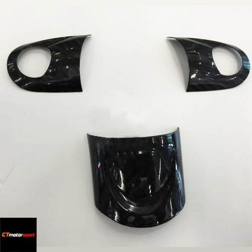 MINI Cooper R55 Dry Carbon Steering Wheel Cover Deco